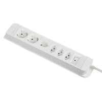 SCHOENENBERGER Bloc multiprise 1.5m 85.810WS COMBO blanc