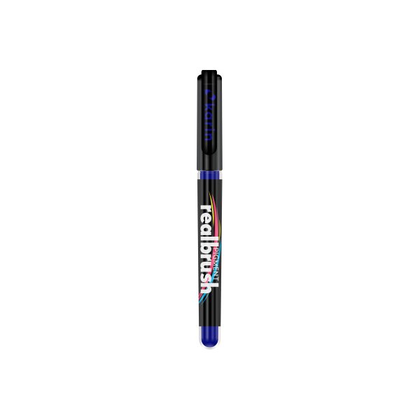 KARIN Real Brush Pen 0.4mm 33Z072 Pigment, bleu indigo