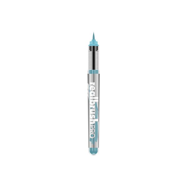 KARIN Real Brush Pen Pro 0.4mm 31Z204 cool aqua