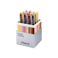 KARIN Real Brush Pen Pro 0.4mm 31C5 Skin colours 12...