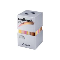 KARIN Real Brush Pen Pro 0.4mm 31C5 Skin colours 12...