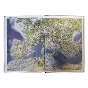 SIMPLEX Agenda Managertimer 2027 7008B5.27 1S/2P bleu f. ML 20.8x25.8cm