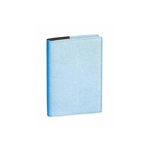 QUO-VADIS Agenda Club Gesch&auml;ft 2027 0041444Q 1W/2S hellblau DE 10x15cm