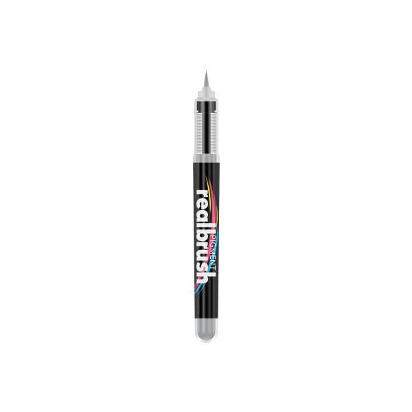 KARIN Real Brush Pen 0.4mm 33Z427 Pigment, kaltgrau 1