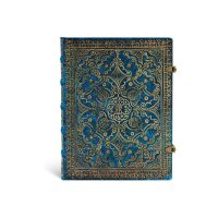 PAPERBLANKS Carnet bleu azur Ultra PB2679-2 blanc 144...