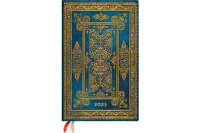 PAPERBLANKS Agenda Blue Luxe 2025 DHD6042 1S/2P HOR Maxi...