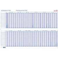 BEREC Jahresplaner 2026 B 5702/26 1J/1S blau 60x90cm