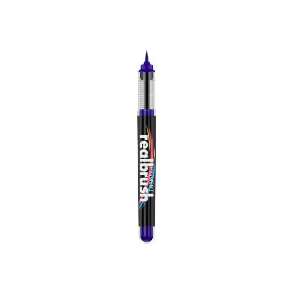 KARIN Real Brush Pen 0.4mm 33Z2735 Pigment, violettblau