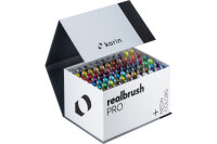 KARIN Real Brush Pen Pro 0.4mm 31C13 Mega Box, 3 Blender...