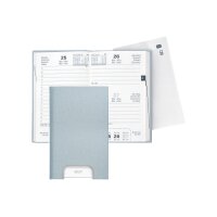 BIELLA Geschäftsagenda Disponent 2027 807401060027U 1T/1S hellblau ML 10.1x16cm