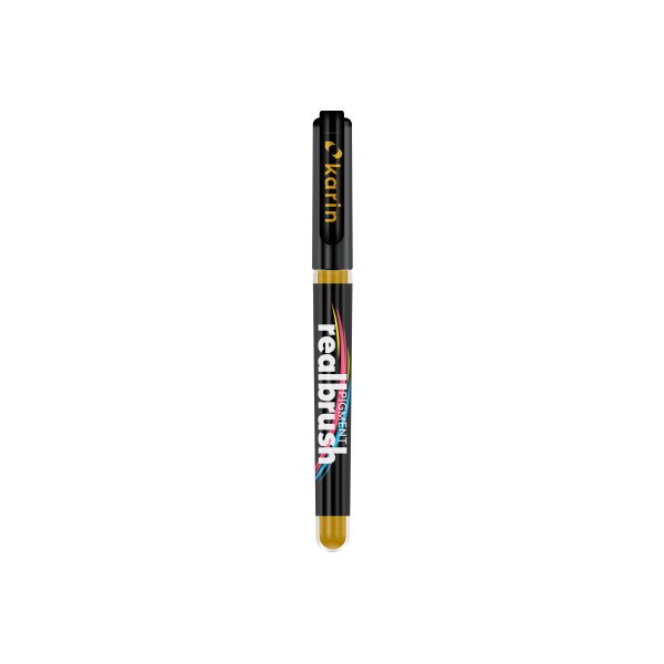 KARIN Real Brush Pen 0.4mm 33Z124 Pigment, rosenholz