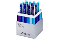 KARIN Real Brush Pen Pro 0.4mm 31C2 Sky Colours 12...