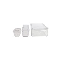 NORDIC Q Fridge/Pantry storage set 2360037 Transparent, 7...