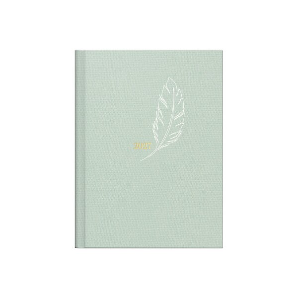 RIDOIDE Agenda poche Design Line 2027 7013603017.27 1S/2P Feather AL 12x16cm
