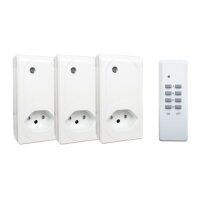 SCHOENENBERGER Set dinterrupteur radio 86.3622 Indoor blanc