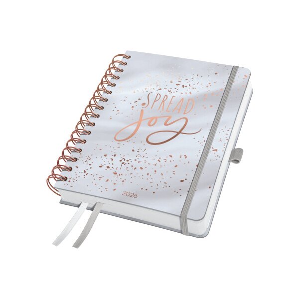 JOLIE Agenda Inspire 2026 J6605 1W/2S glittery joy ML A5