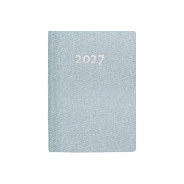 BIELLA Agenda Rex 2027 825301060027U 1S/2P bleu cl. ML 10.1x14.2cm
