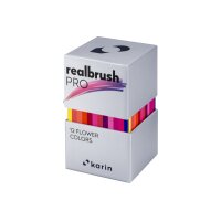 KARIN Real Brush Pen Pro 0.4mm 31C4 Flower colours 12...