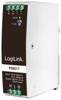 LogiLink Hutschienen-Netzteil, 120 Watt, 48 Volt, weiss