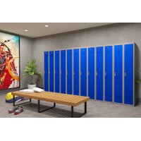 phoenix Vestiaire PL1130, serrure électronique, gris