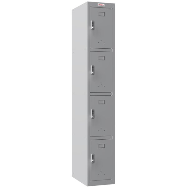 phoenix Vestiaire PL1430, serrure électronique, gris