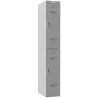 phoenix Vestiaire PL1230, serrure électronique, gris/bleu