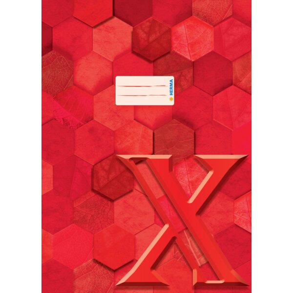 HERMA Heftschoner X, aus Karton, DIN A4, schwarz