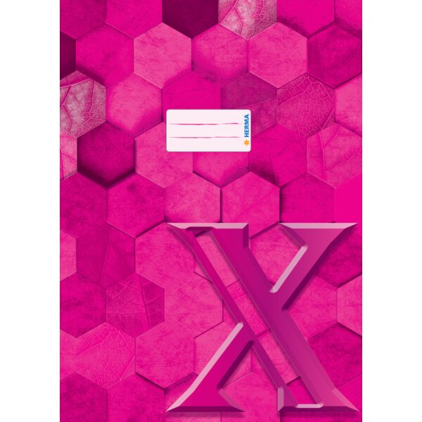 HERMA Heftschoner X, aus Karton, DIN A4, rot