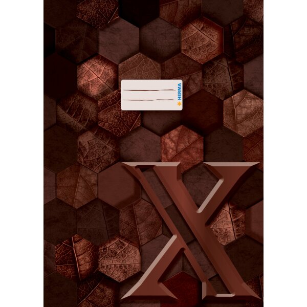 HERMA Heftschoner X, aus Karton, DIN A4, rot