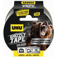 UHU Ruban adhésif toilé en PE GRIZZLY TAPE,...