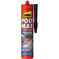UHU Montagekleber POLYMAX POWER ENDFEST, grau, 425 g