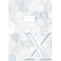 HERMA Heftschoner X, aus Karton, DIN A4, grau