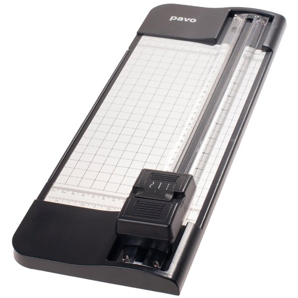 pavo Rollen-Schneidemaschine Multicutter, DIN A4, schwarz