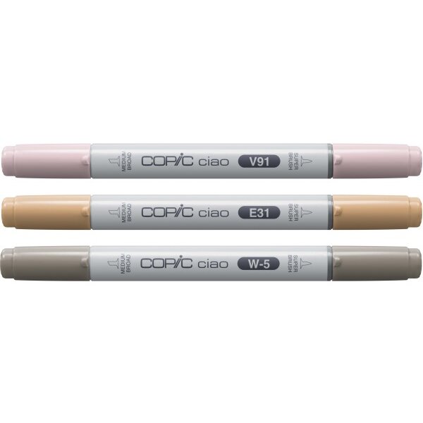 COPIC Marker Ciao 220750302 Pet Palette 3 Stück