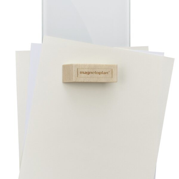 magnetoplan Neodym-Magnete Wood Series Design, birke