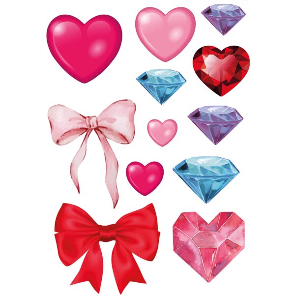 ROTH Bügeldekoration für DIY-Stoffschultüte, Diamantentraum