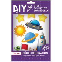 ROTH Bügeldekoration für DIY-Stoffschultüte, Diamantentraum