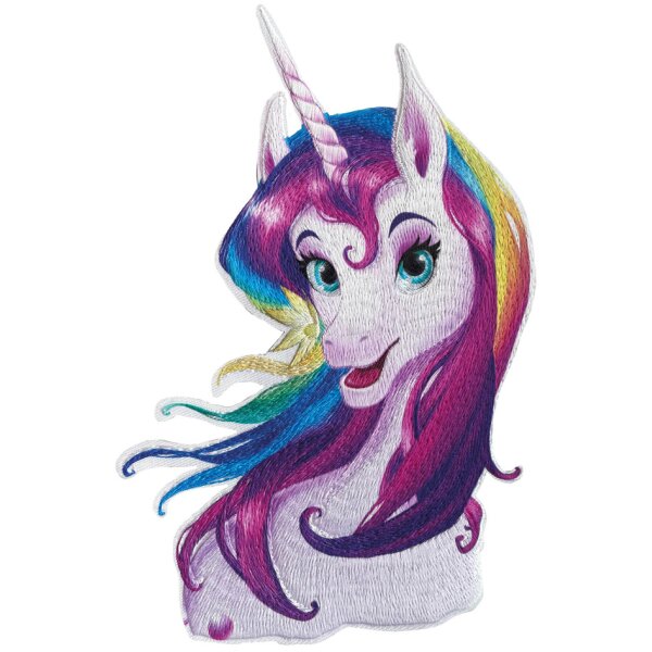 ROTH Bügelbild für DIY-Stoffschultüte, Regenbogen