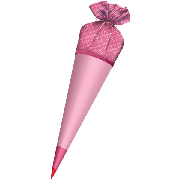 ROTH Stoffbezug für DIY-Stoffschultüte zum Bügeln, blau