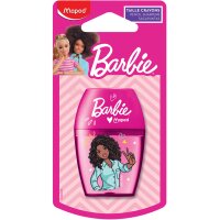 Maped Taille-crayon Barbie, en plastique, rose