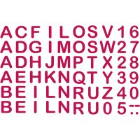 ROTH Bügelbuchstaben für...