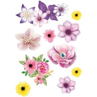 ROTH Bügeldekoration für DIY-Stoffschultüte, Wolkenparadies