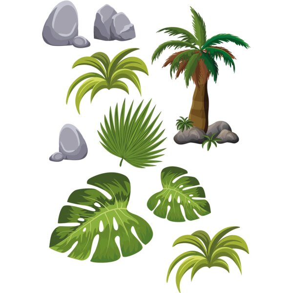 ROTH Bügeldekoration für DIY-Stoffschultüte, Magische See