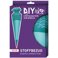 ROTH Stoffbezug für DIY-Stoffschultüte zum Bügeln, grün