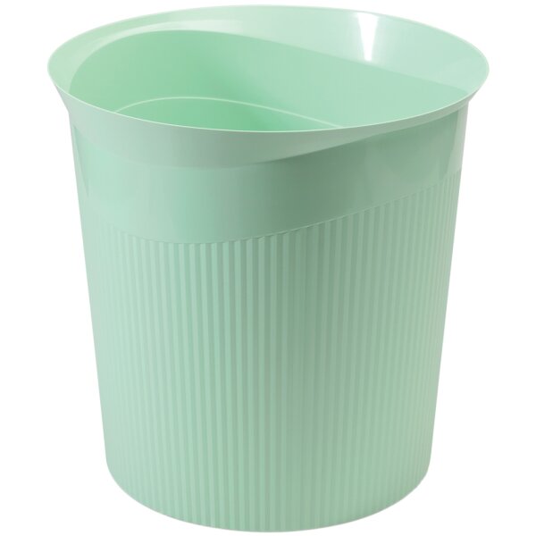 HAN Corbeille à papier Re-LOOP, plastique éco, bleu pastel