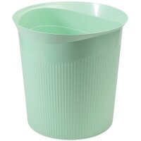 HAN Corbeille à papier Re-LOOP, plastique éco, vert pastel
