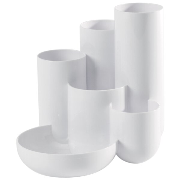 HAN Multipot à crayons CAMPUS, 6 pots, polystyrène, noir