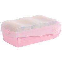 HAN Lernkartei CROCO, A7 quer, pastellblau-transluzent