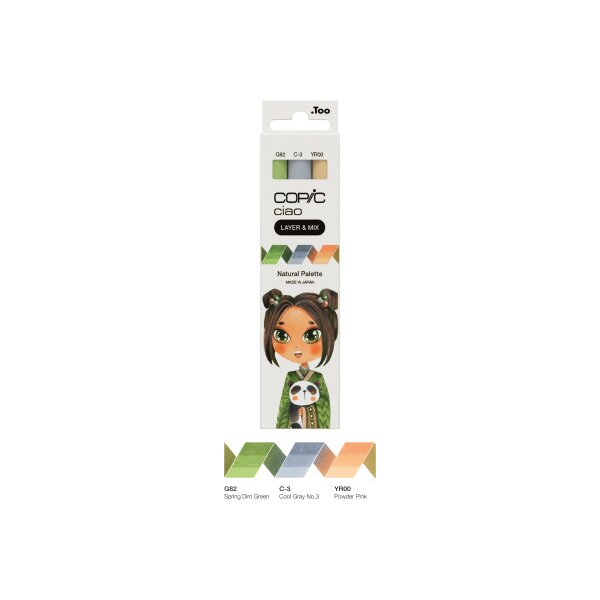 COPIC Marker Ciao 220750309 Natural Palette 3 Stück