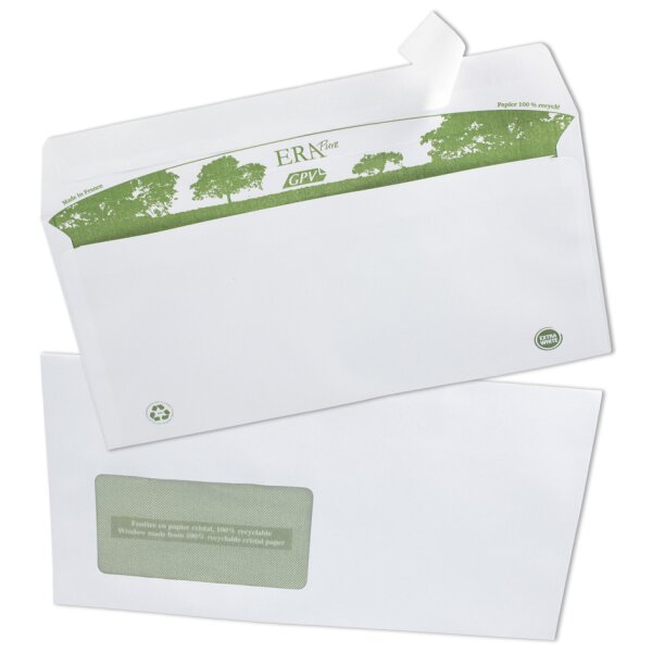 GPV Enveloppes ERAPure C5 162 x 229 mm, sans fenêtre